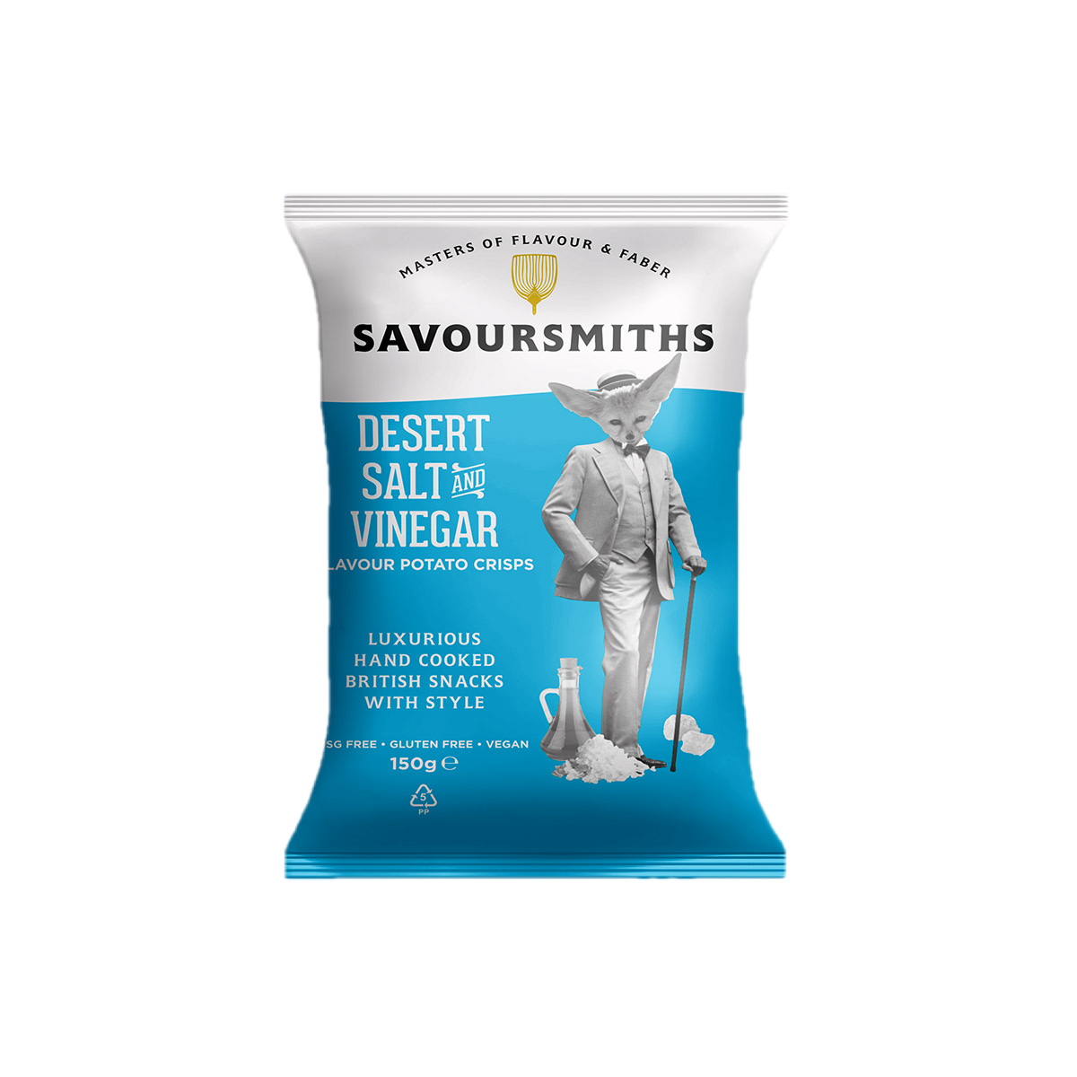 Savoursmiths Desert Salt & Vinegar Crisps