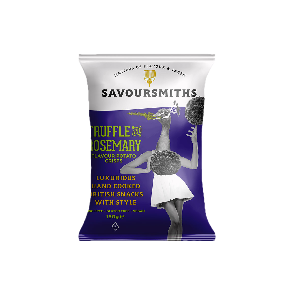 Savoursmiths Truffle & Rosemary Crisps