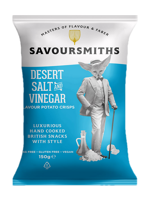 Savoursmiths Desert Salt & Vinegar Crisps